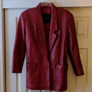 Red Leather Jacket